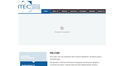 Desktop Screenshot of iteccorp.com